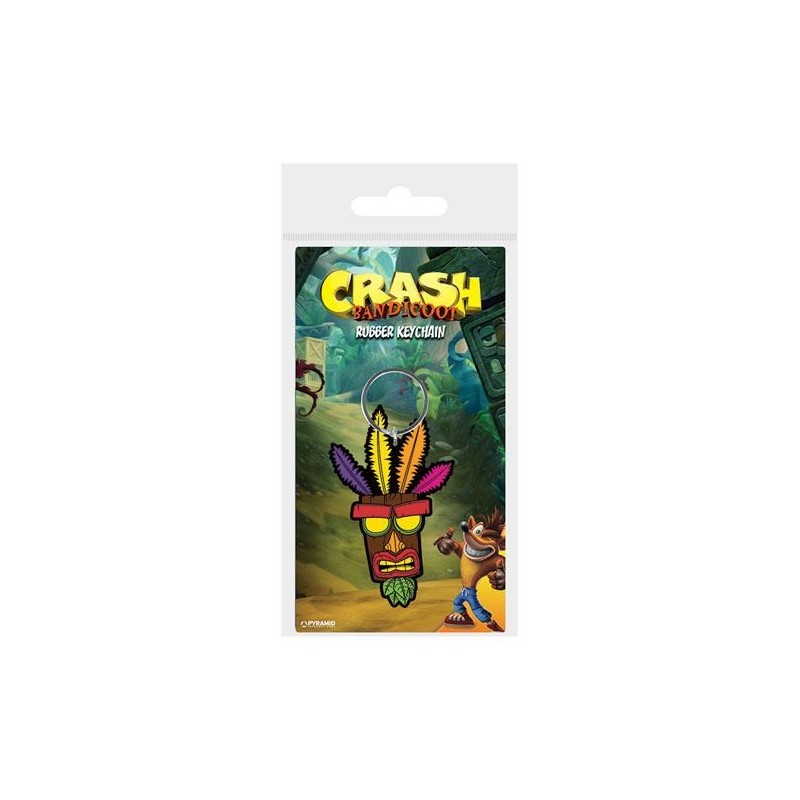 PORTACHIAVI CRASH BANDICOOT "AKU" 6 cm