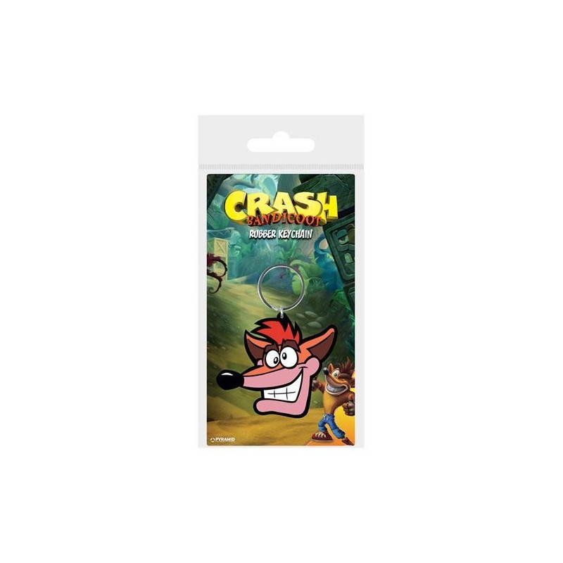 PORTACHIAVI CRASH BANDICOOT "FACE" 6 Cm