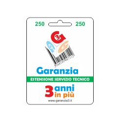 Garanzia 3 anni Extra...