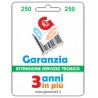 Garanzia 3 anni Extra (valore prodotto entro 250 euro)