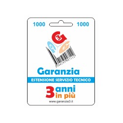 Garanzia 3 anni Extra...