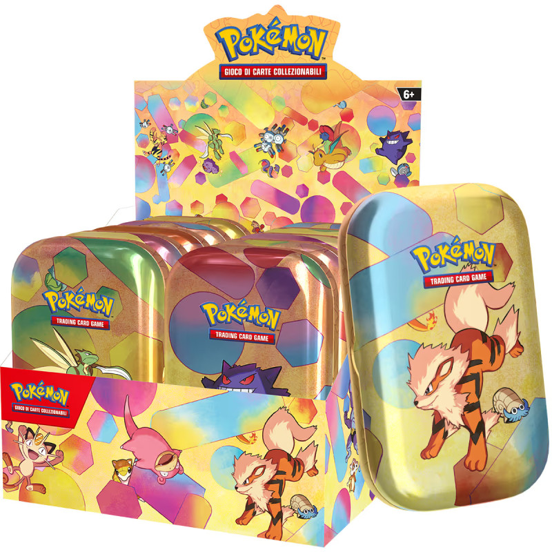POKEMON SCARLATTO E VIOLETTO 151 MINI TIN ASSORTITO
