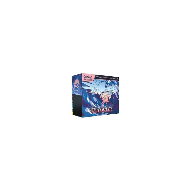 Pokemon Megaevoluzione Caos Nascente ETB SET ALLENATORE FUORICLASSE