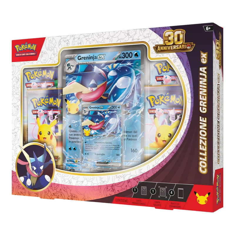 Pokemon 30° Anniversario Collezione Greninja ex